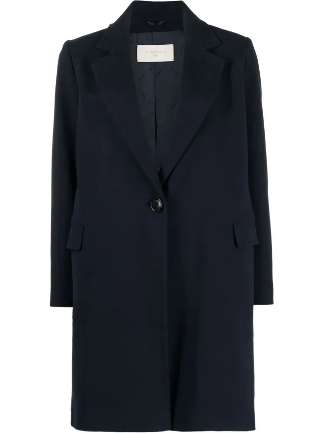 Circolo 1901 Circolo 1901 ボタン留めのシングルブレストコートの商品画像