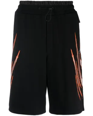 Plein Sport スクラッチプリント トラックショーツ - サムネイル1