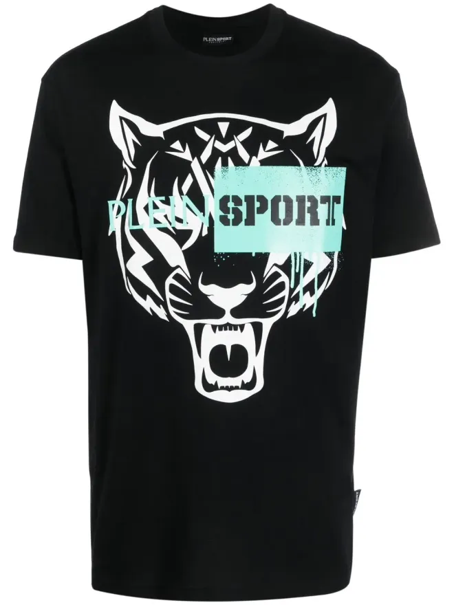 Plein Sport Plein Sport グラフィックプリント半袖Tシャツの商品画像