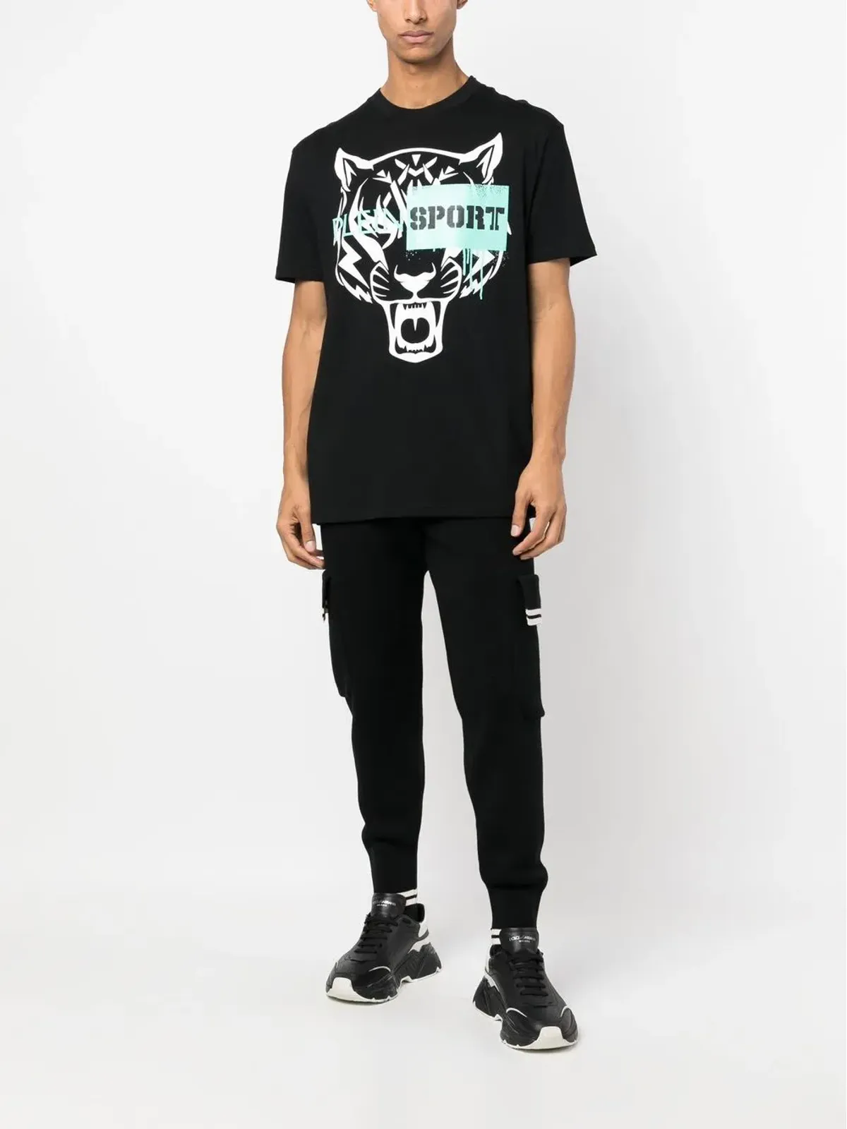 Plein Sport グラフィックプリント半袖Tシャツ - 画像2