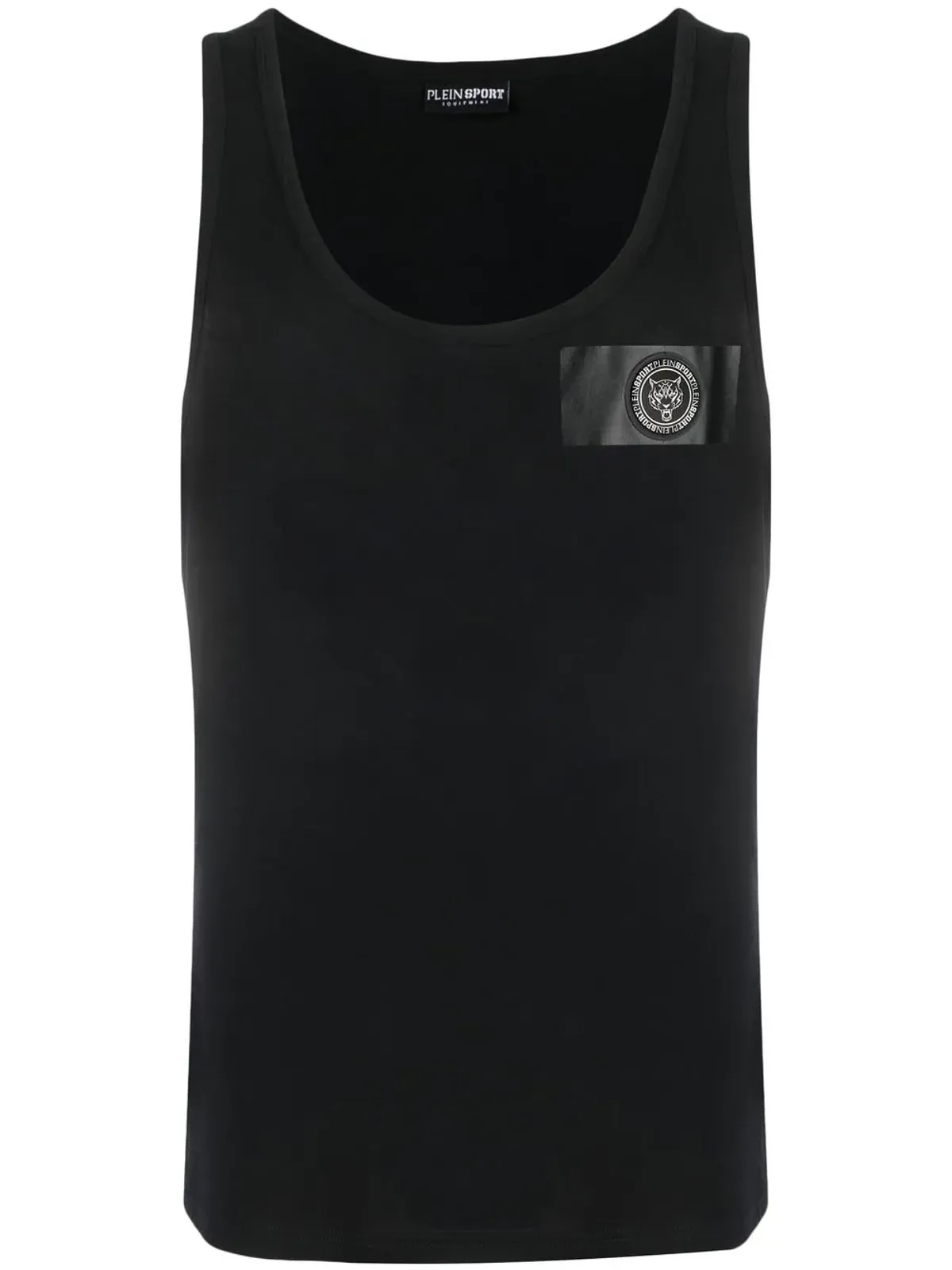 Plein Sport ロゴパッチ タンクトップ - 画像1