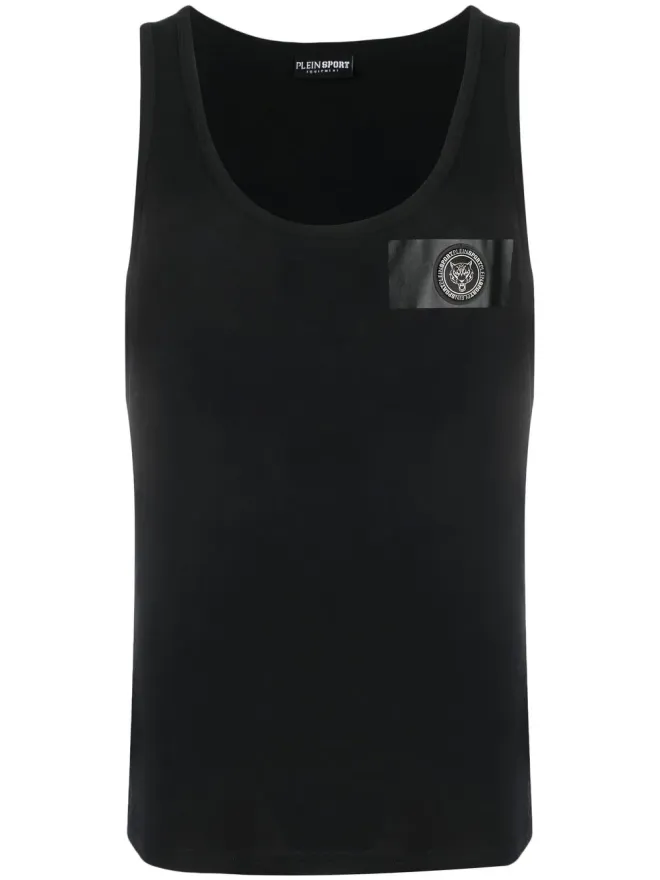 Plein Sport Plein Sport ロゴパッチ タンクトップの商品画像