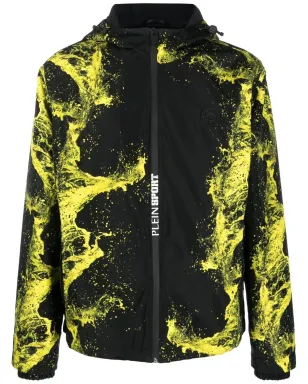 Plein Sport グラフィックプリント ジップアップ フード付きジャケット - サムネイル1