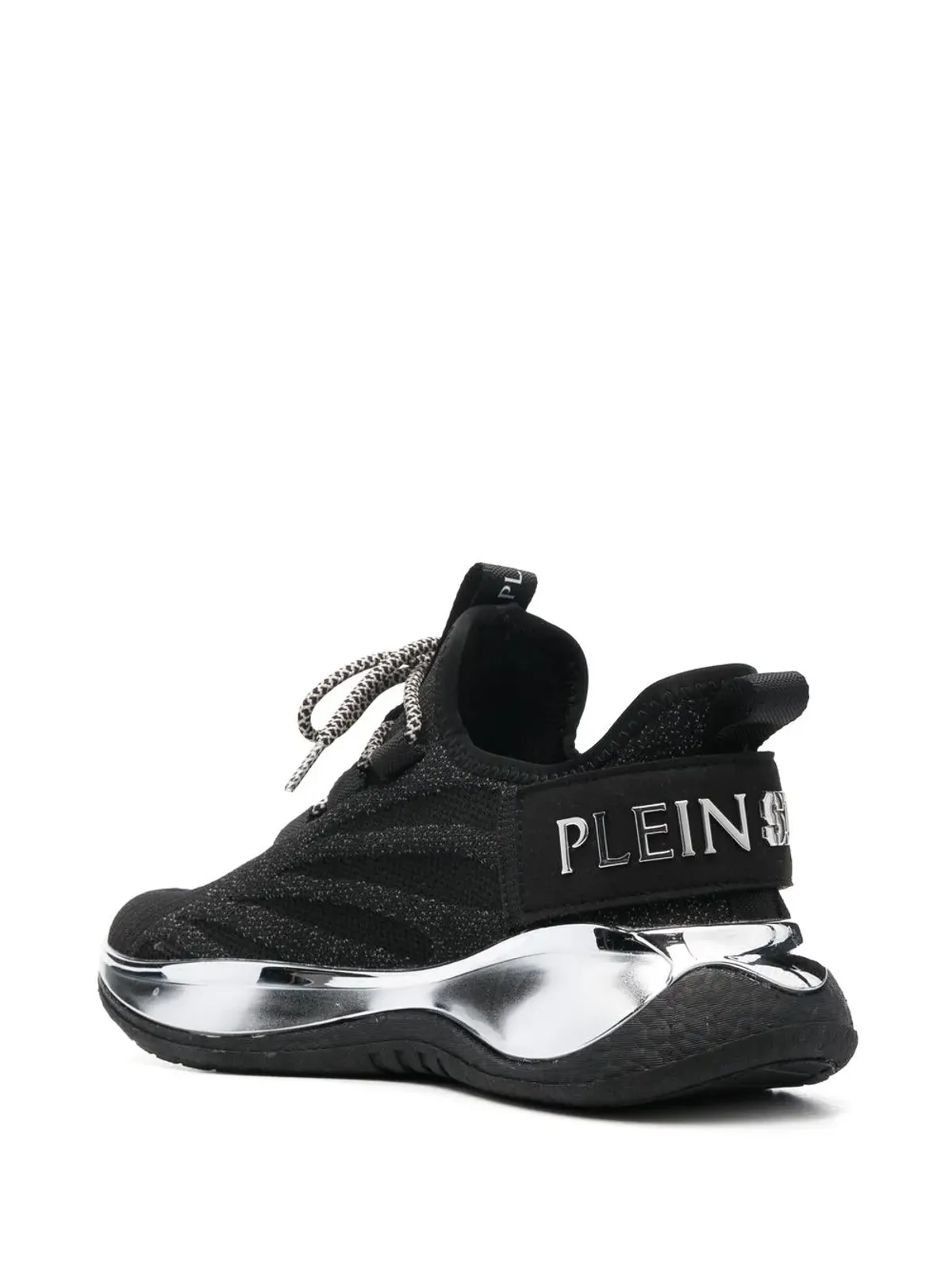 Plein Sport メタリックロゴスニーカー - 画像3