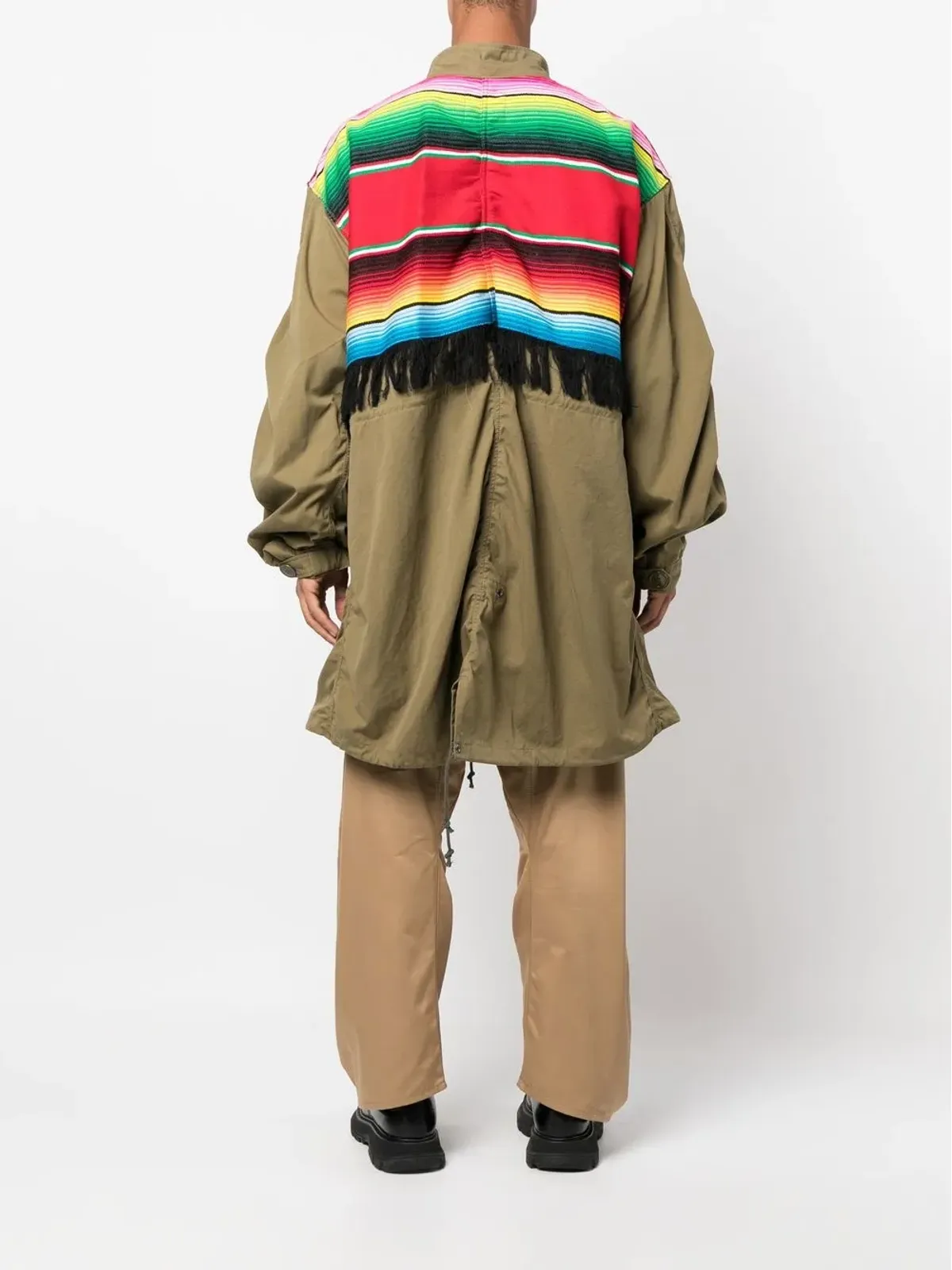 Junya Watanabe MAN パネルドミディコート - 画像4