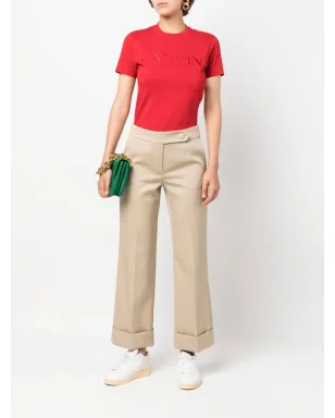 Lanvin ミッドライズ クロップド ウールパンツ - サムネイル2