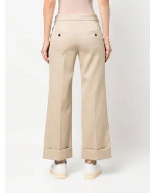 Lanvin ミッドライズ クロップド ウールパンツ - サムネイル4
