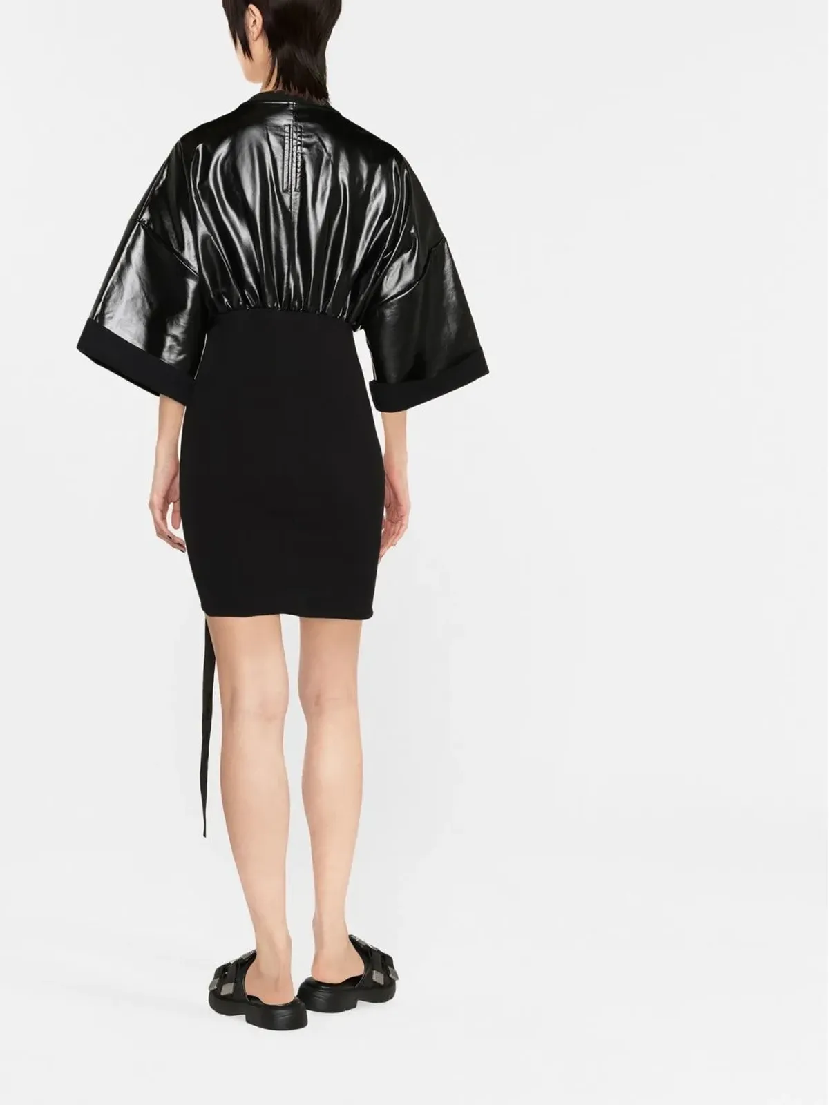 Rick Owens DRKSHDW トミー ウエスト絞りドレス - 画像3