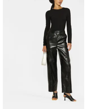 Maison Margiela ラウンドネック長袖ボディスーツ - サムネイル2
