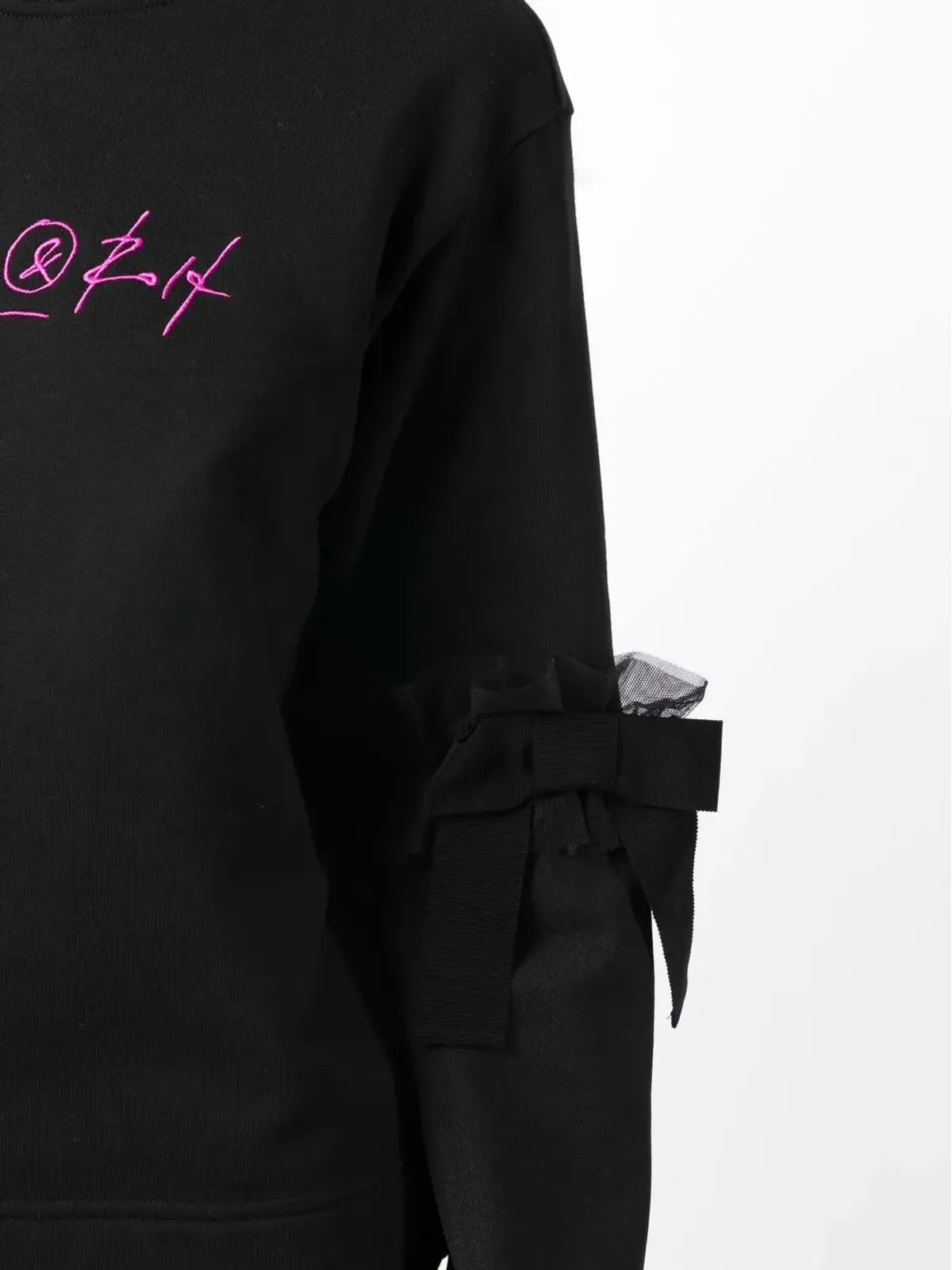 Viktor & Rolf エンブロイダードロゴディテール スウェットシャツ - ブラック - 画像5