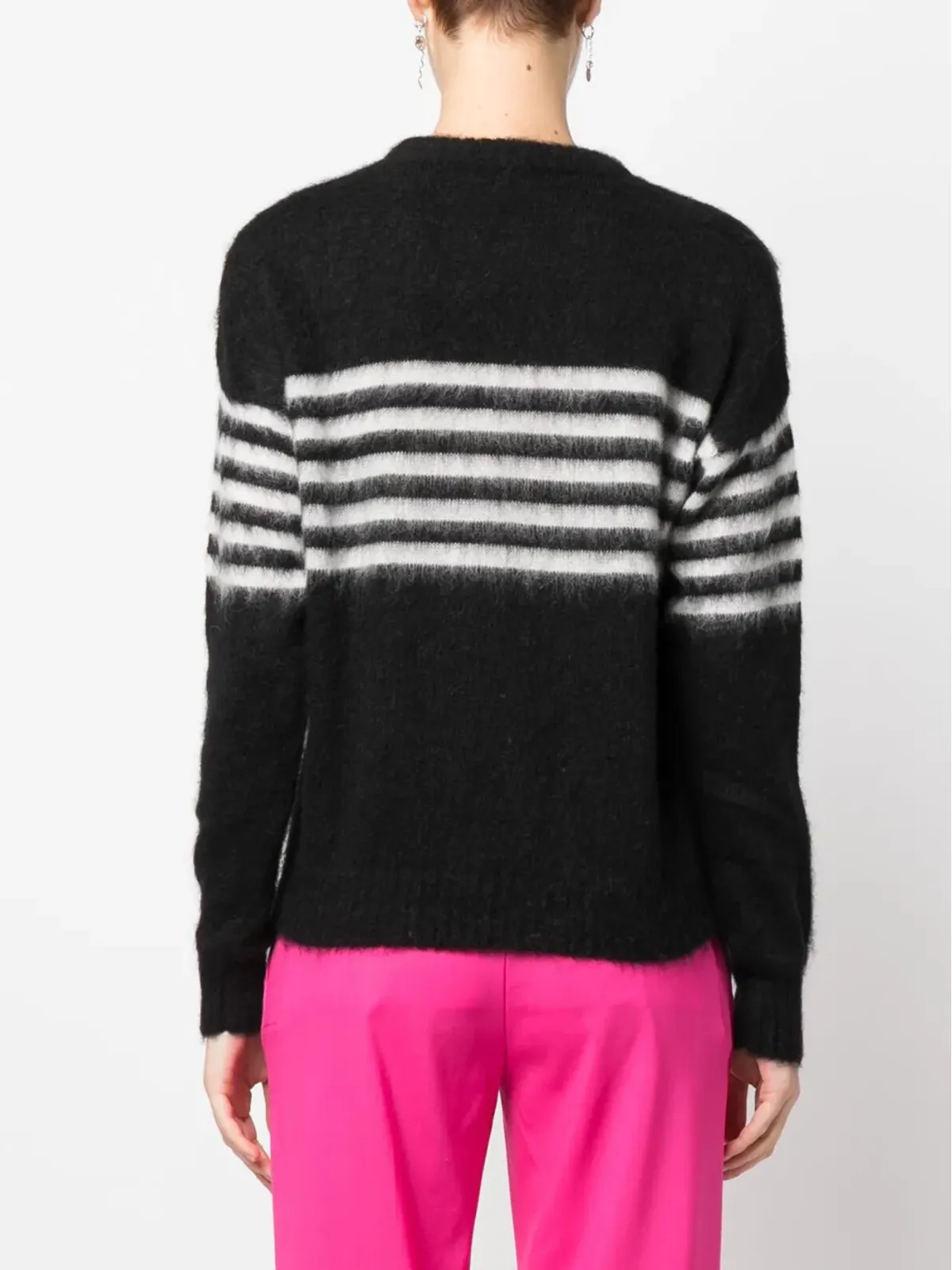 Sonia Rykiel インターシャニット ロゴ ジャンパー - 画像4