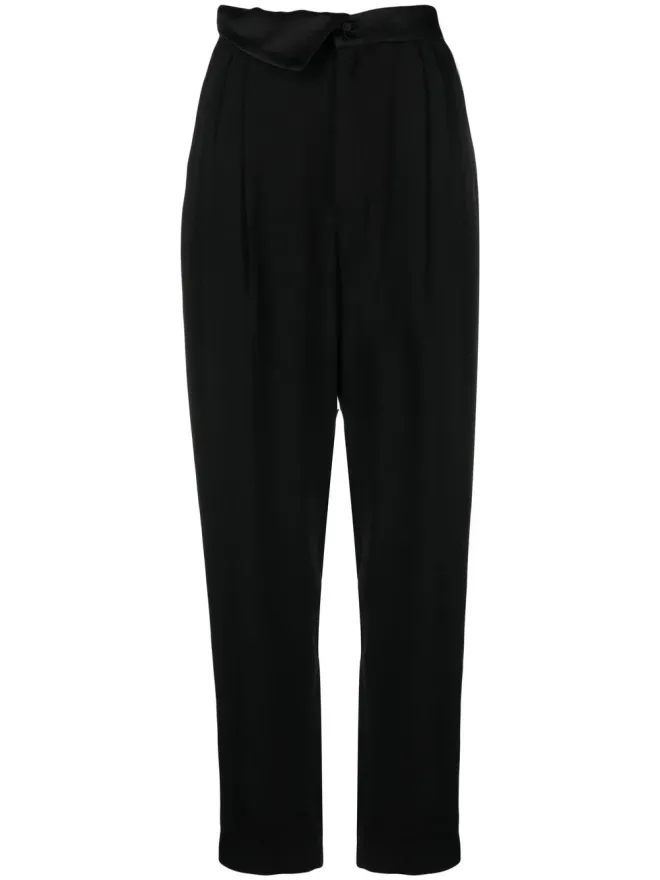 costume national contemporary costume national contemporary ストレートレッグ テーラードパンツ（ブラック）の商品画像