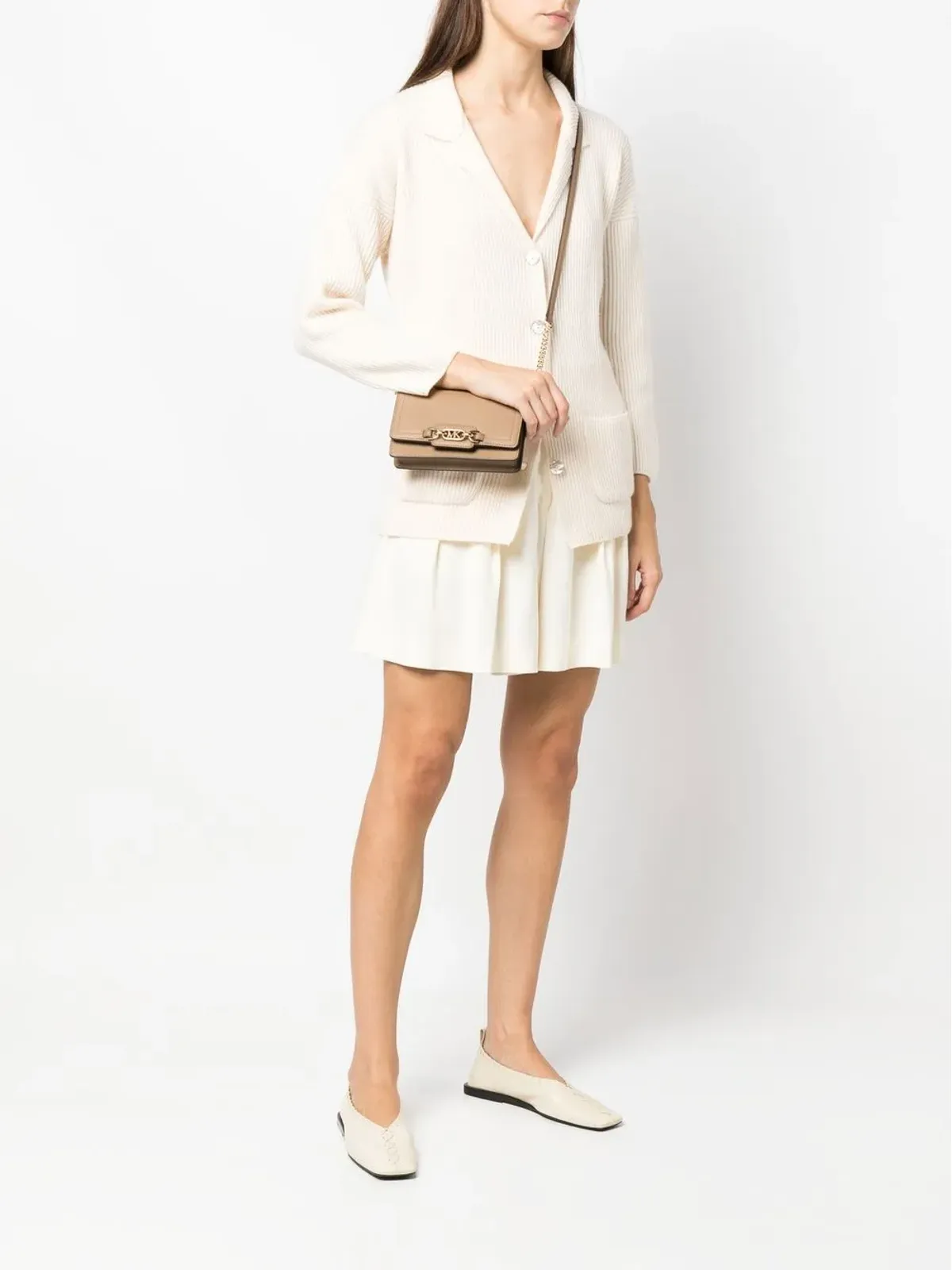 Michael Kors ヘザー レザー クロスボディバッグ - 画像2