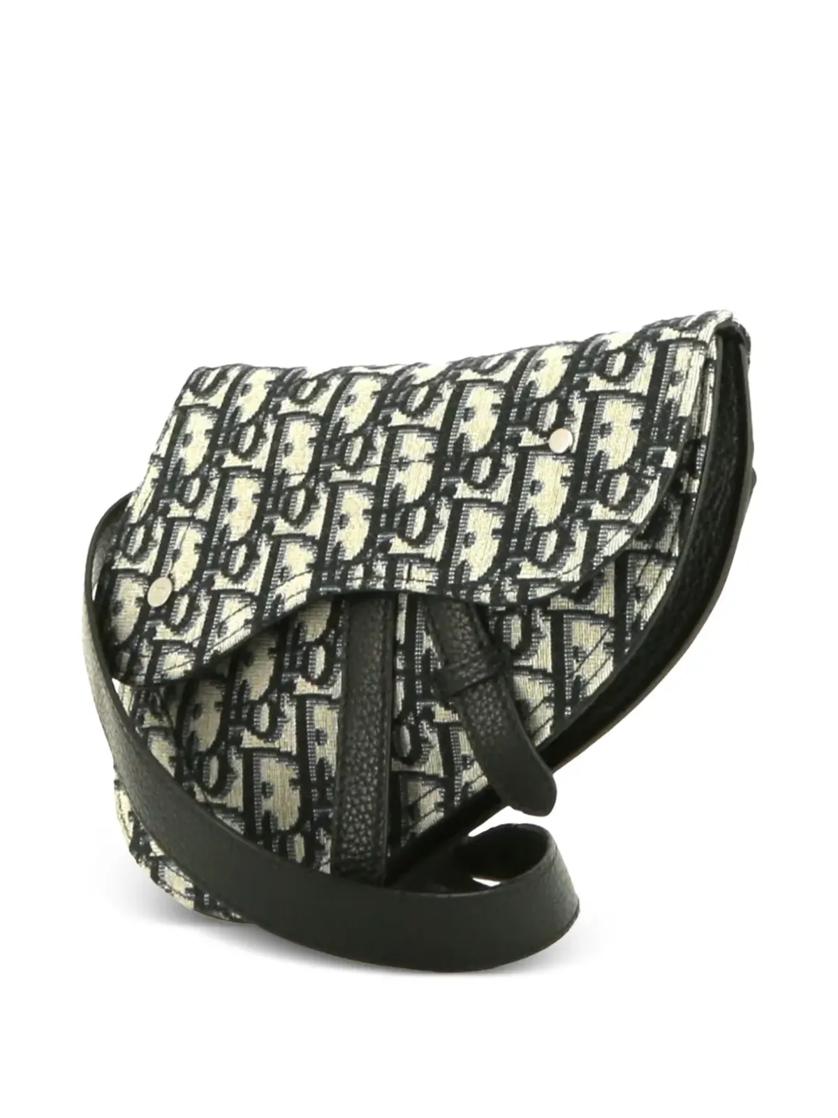 Christian Dior Pre-Owned 2020年代 サドルショルダーバッグ - ブルー - 画像3