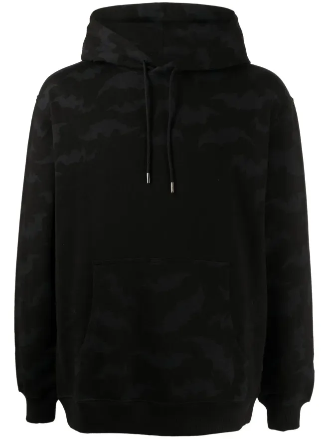 Maharishi Maharishi バットプリント コットン フーディーの商品画像