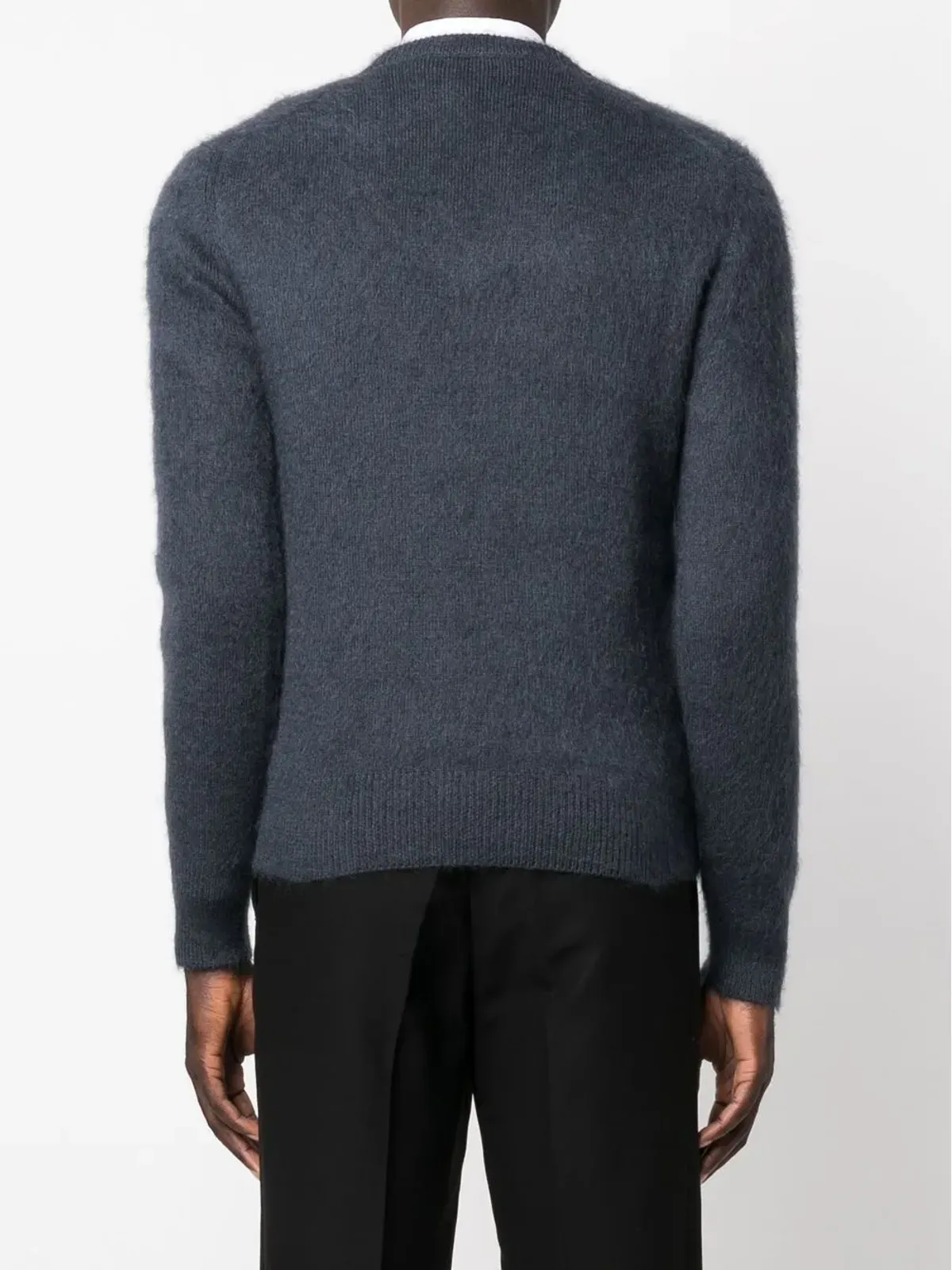 TOM FORD Vネックニットセーター - Blue - 画像4