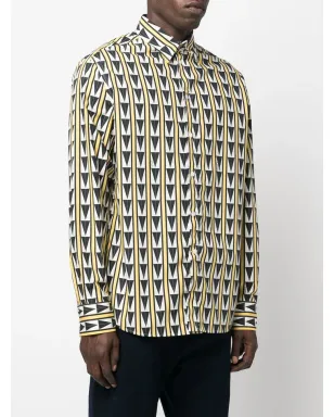 Lanvin パターン柄ボタンアップシャツ - サムネイル3