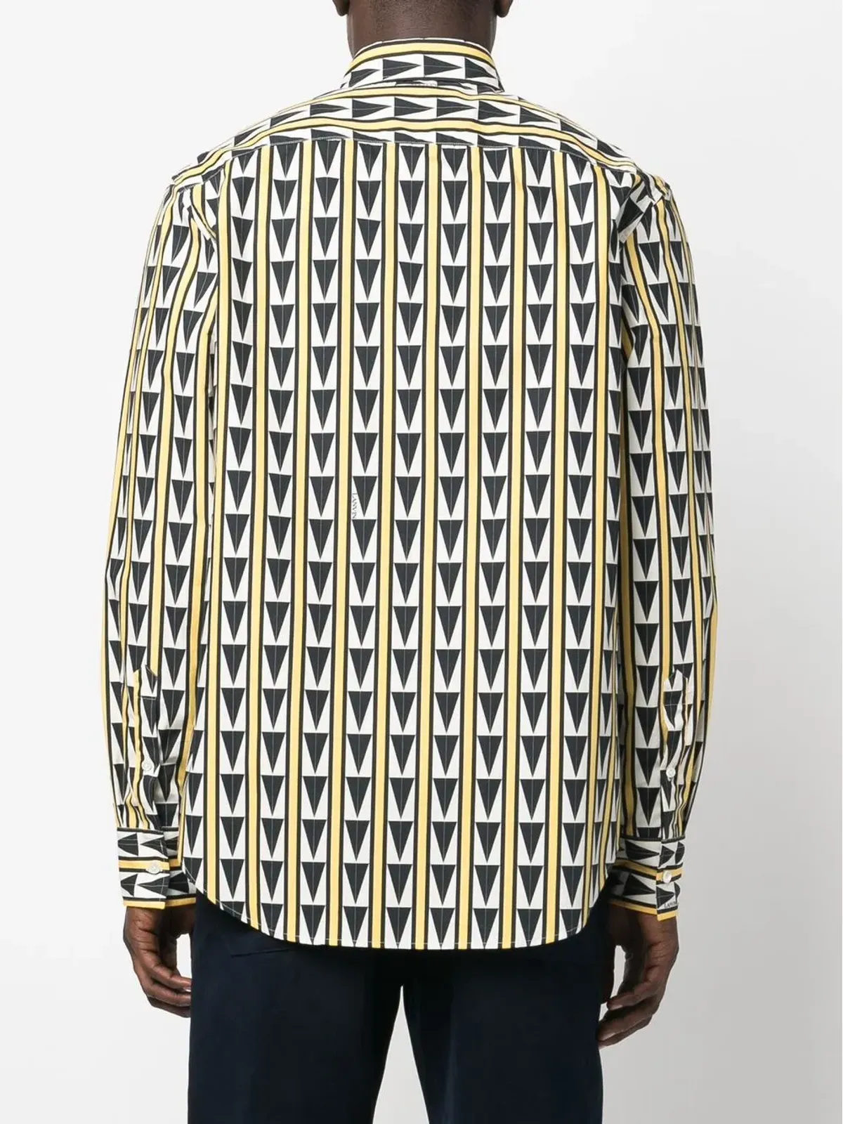 Lanvin パターン柄ボタンアップシャツ - 画像4