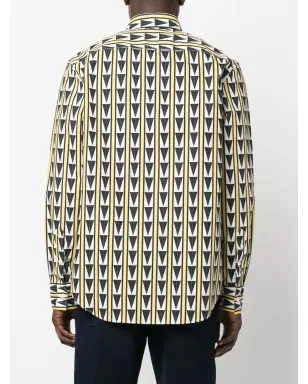 Lanvin パターン柄ボタンアップシャツ - サムネイル4