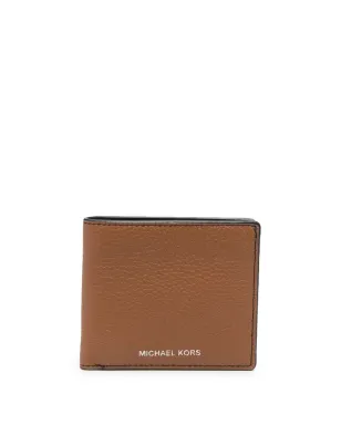 Michael Michael Kors グレインレザー二つ折り財布 ブラウン - サムネイル1