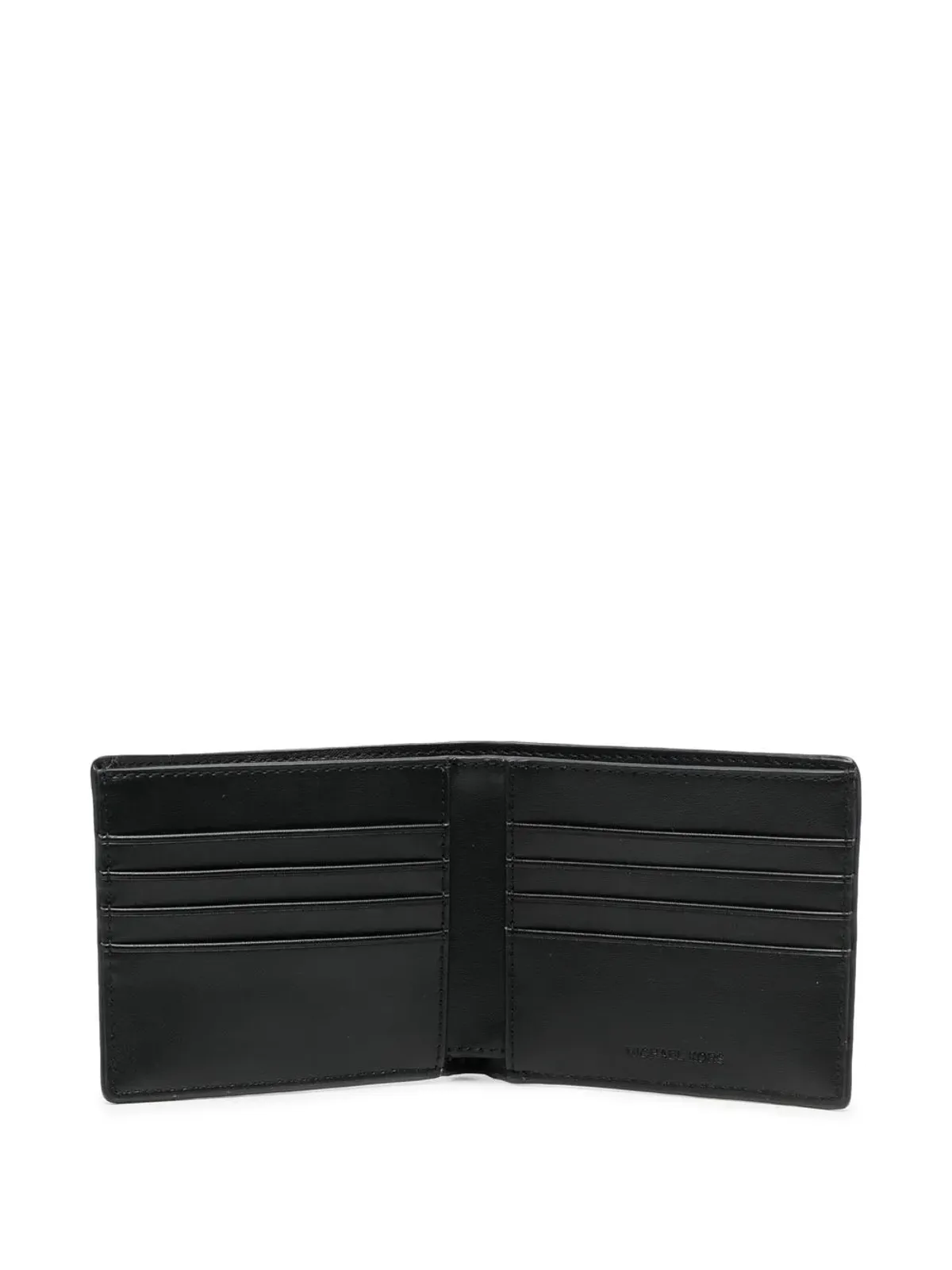 Michael Michael Kors グレインレザー二つ折り財布 ブラウン - 画像3