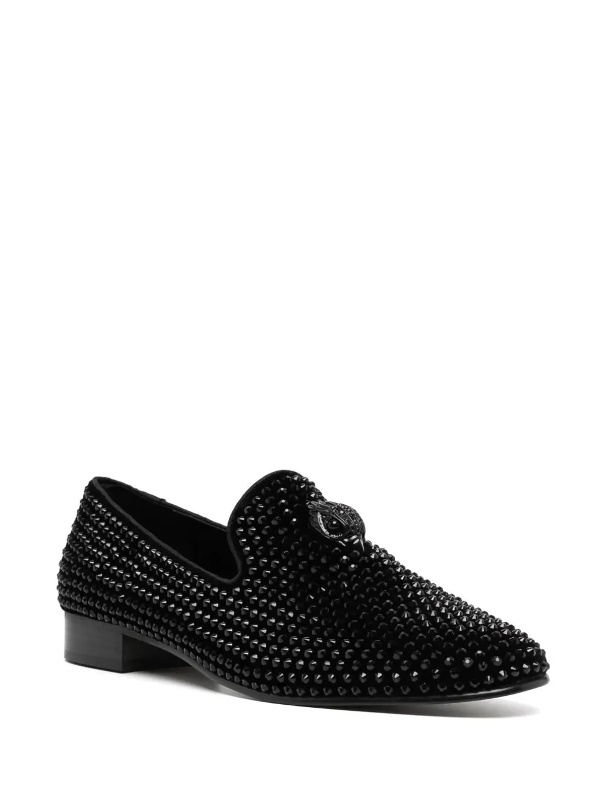 Kurt Geiger London Ace Stud クリスタル装飾 ローファー - 画像2