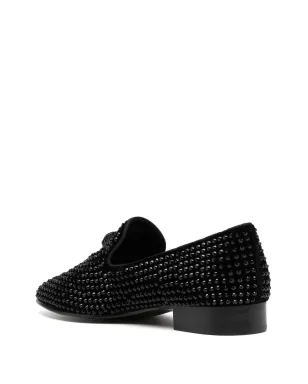 Kurt Geiger London Ace Stud クリスタル装飾 ローファー - サムネイル3
