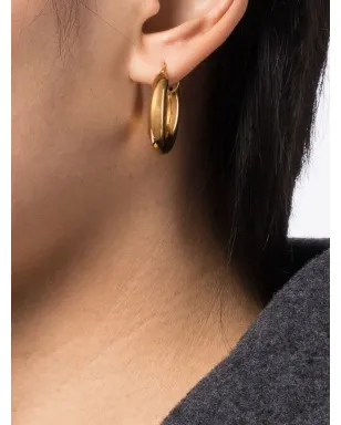 Jil Sander ミディアムフープピアス - サムネイル2