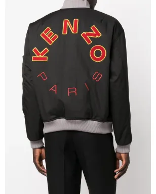 Kenzo コットン刺繍ロゴ ボンバージャケット - サムネイル4