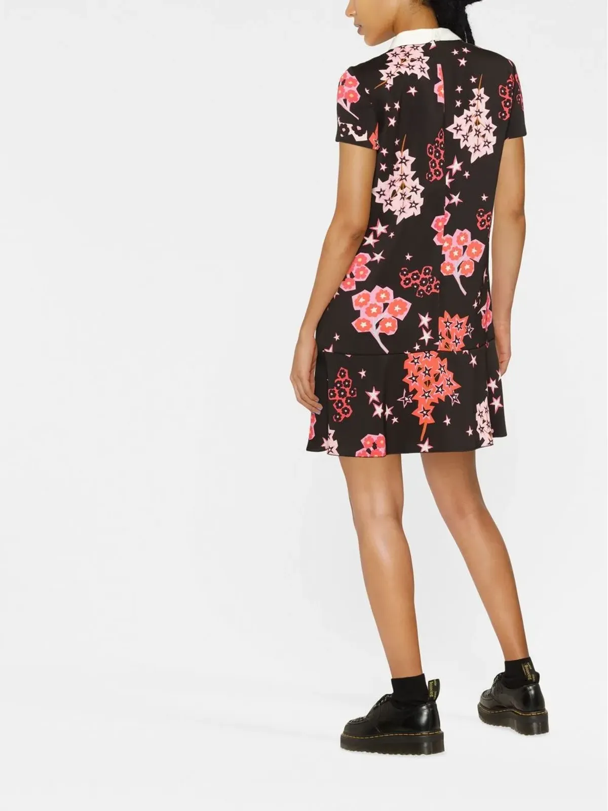 RED Valentino 星柄パッシーボウドレス - 画像4