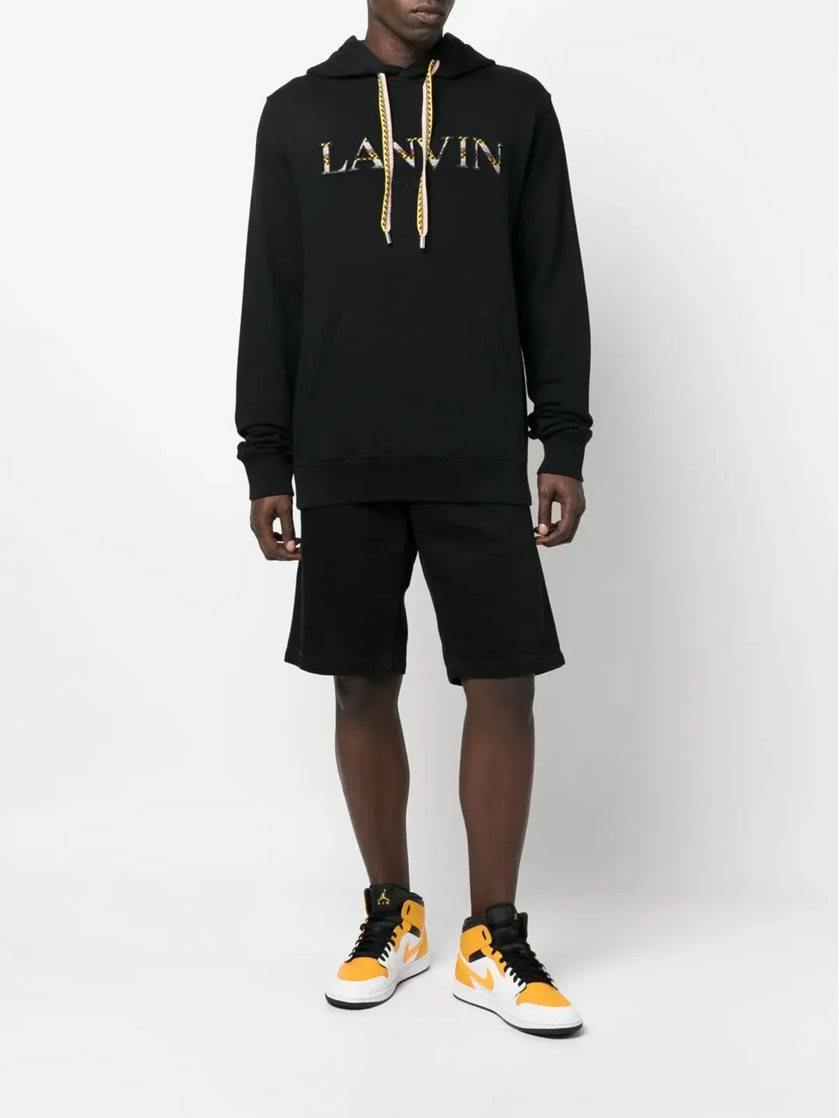 Lanvin 刺繍ロゴ入りフーディー - 画像2