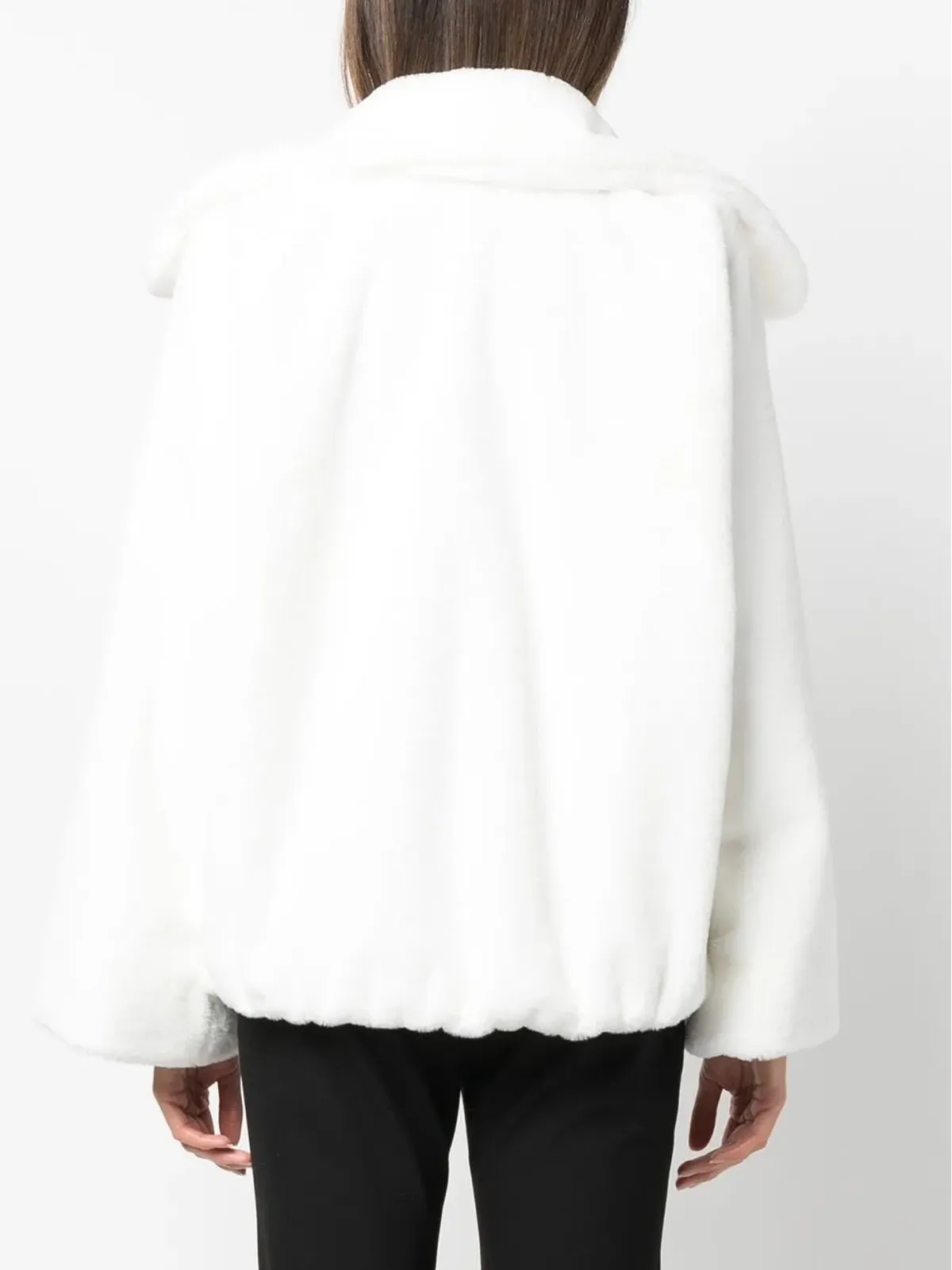 STYLAND フェイクファーオープンフロントコート - 画像4