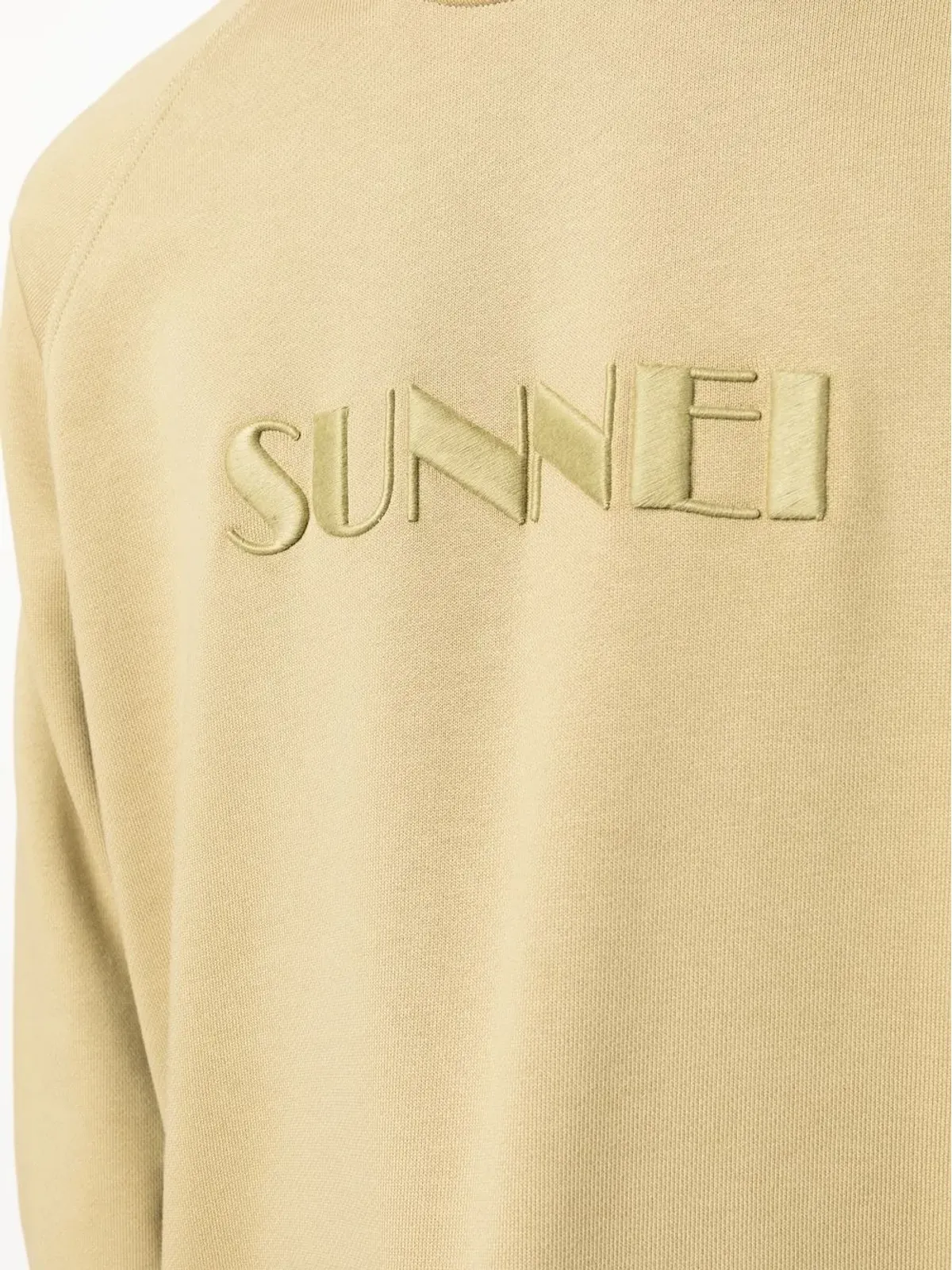 Sunnei ロゴ刺繍クルーネック スウェットシャツ - グリーン - 画像5