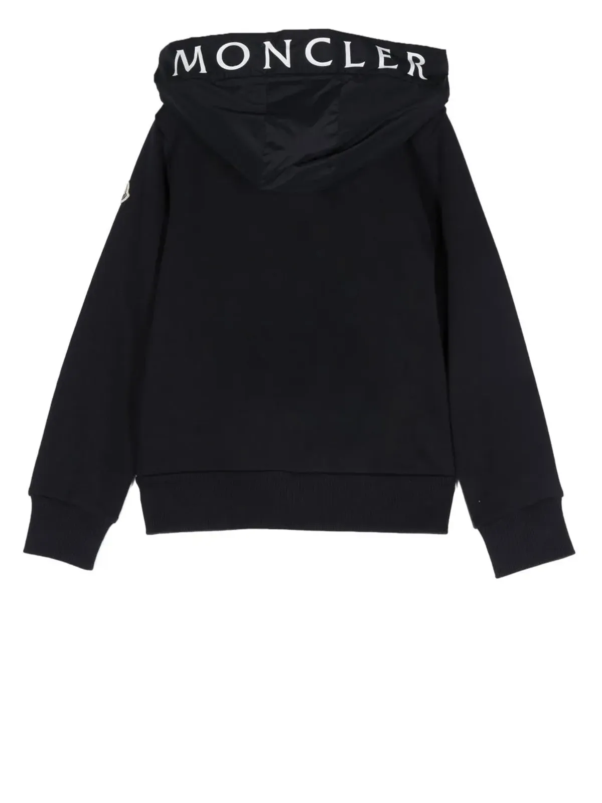Moncler Enfant ロゴトリム コットン フーディー - 画像2
