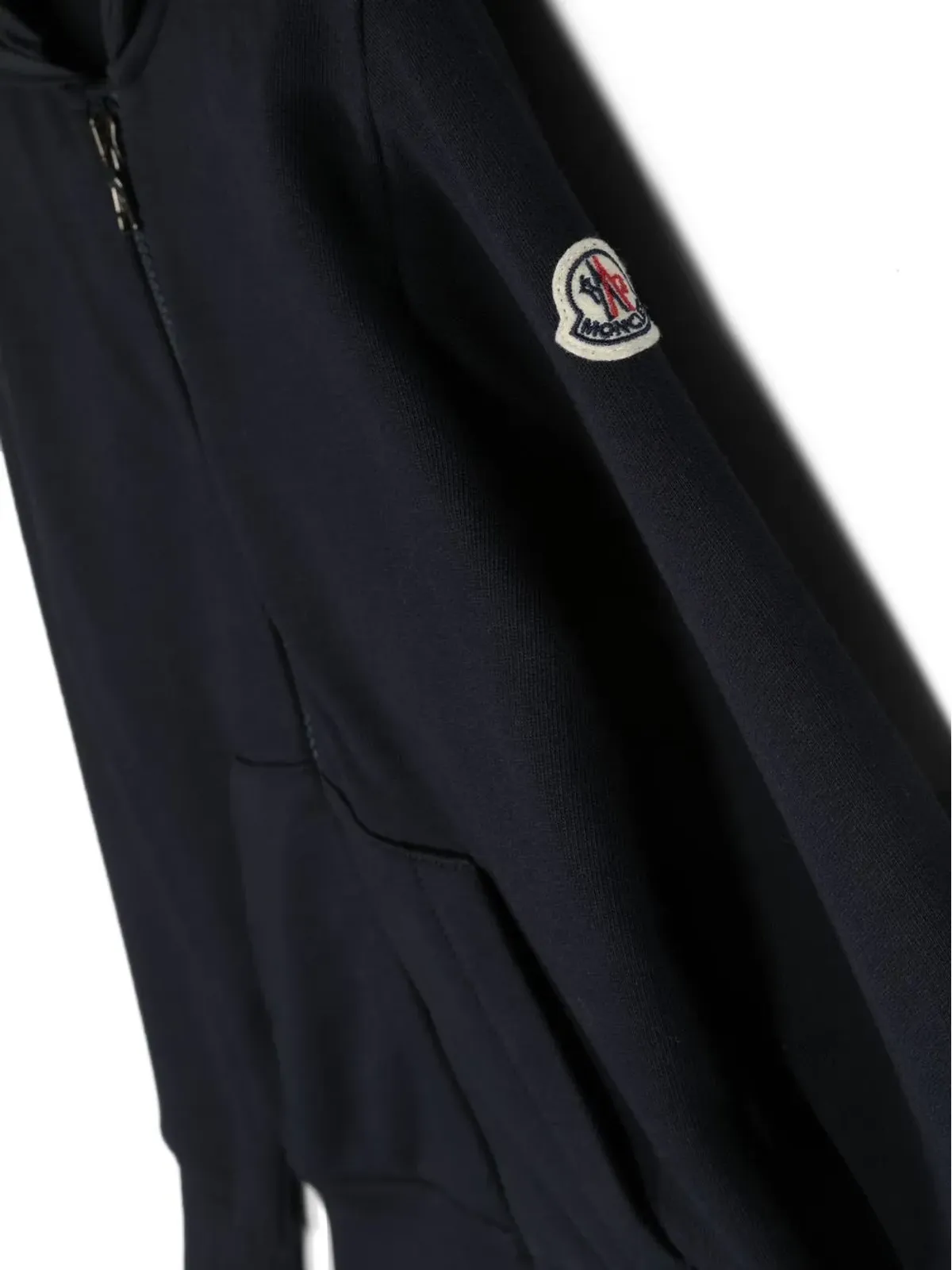 Moncler Enfant ロゴトリム コットン フーディー - 画像3