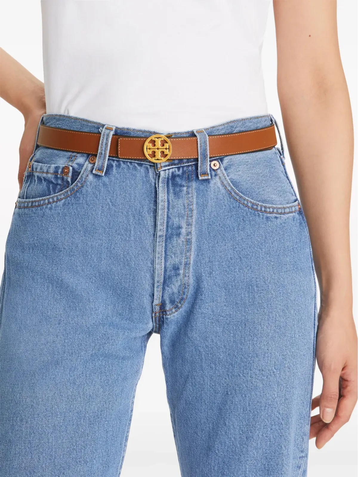Tory Burch ミラー リバーシブルベルト - 画像3