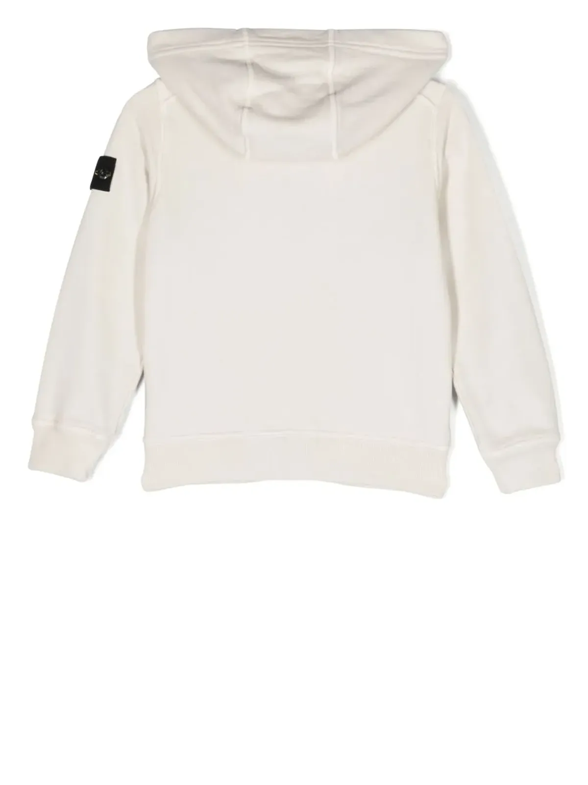 Stone Island Junior フェルパ ロゴパッチ フーディー - 画像2