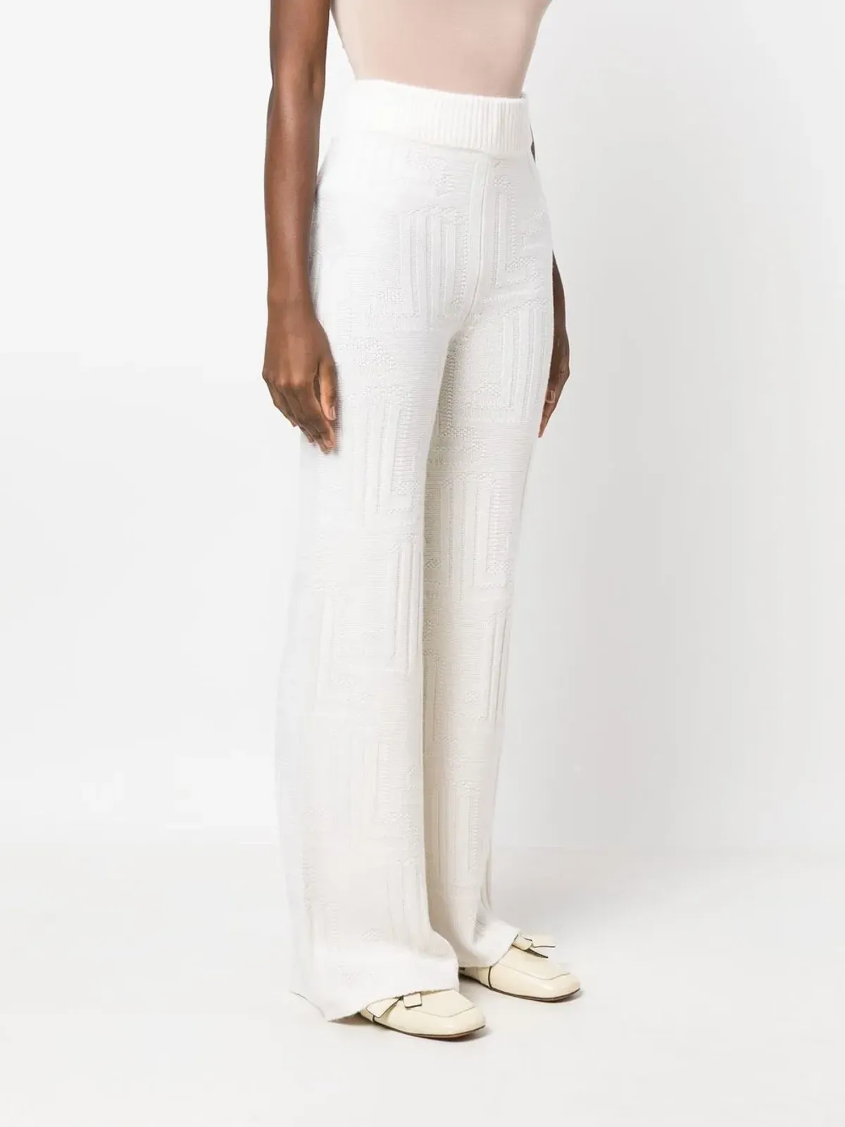 Lanvin ニットカシミアパンツ - 画像3