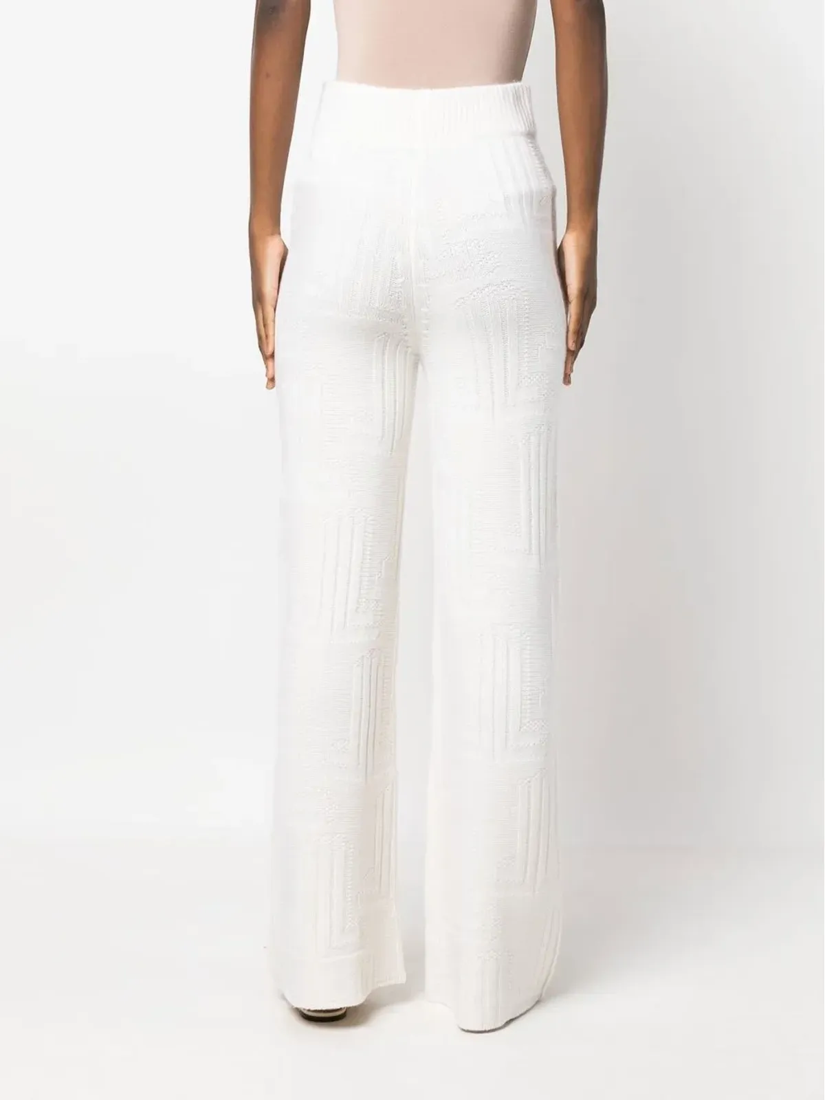 Lanvin ニットカシミアパンツ - 画像4