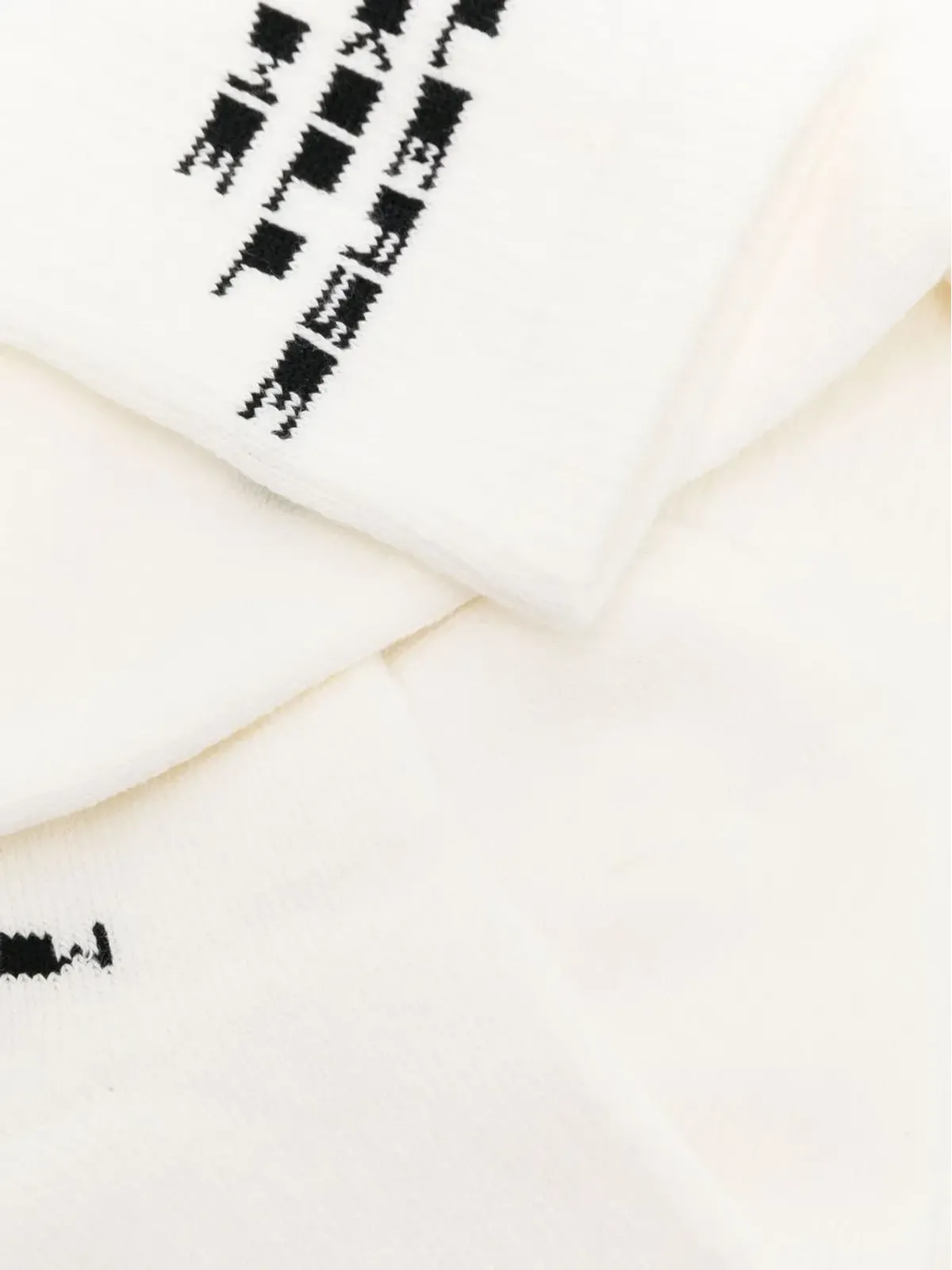 Rick Owens DRKSHDW グラフィックプリント膝丈ソックス - 画像2
