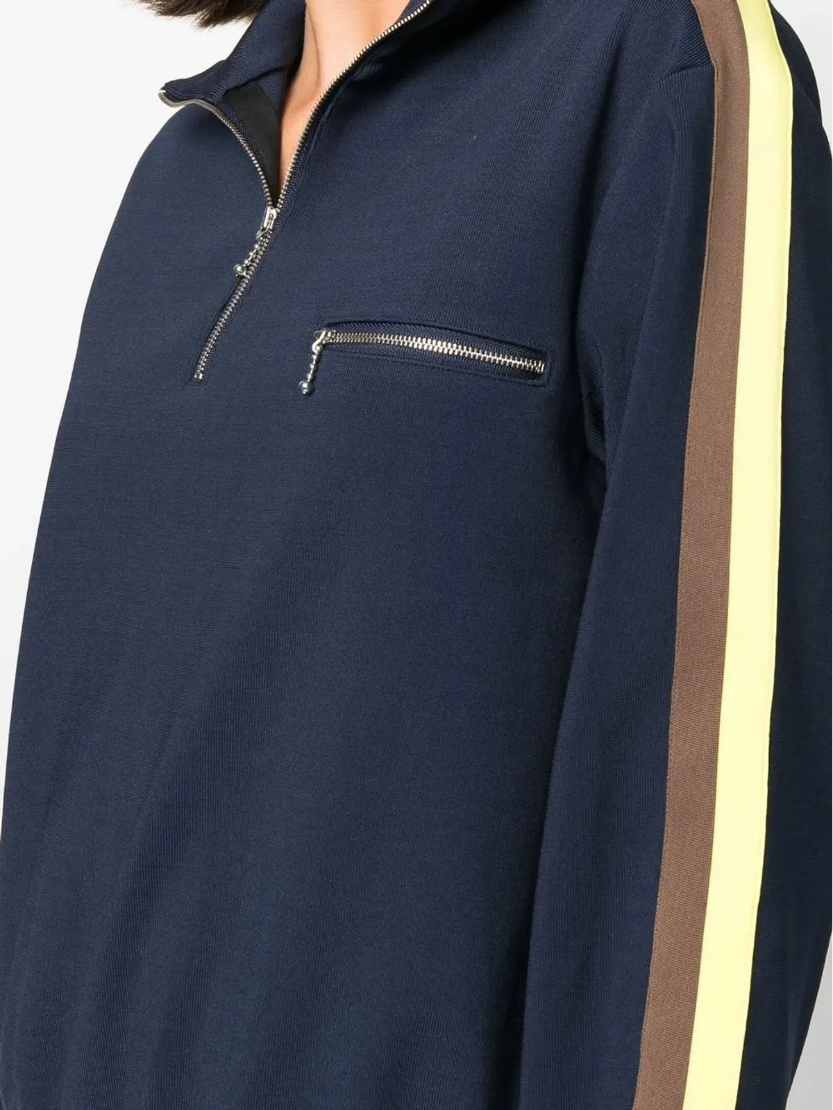 Tory Burch サイドストライプディテール スウェット - 画像5