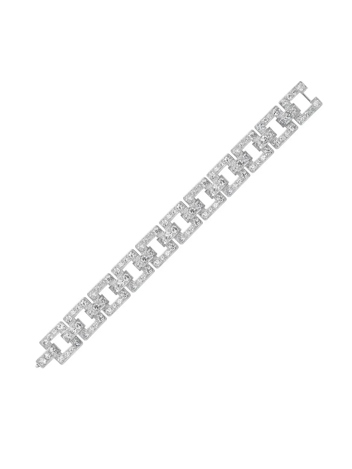 Pragnell Vintage アールデコ Linzeler et Marchak ダイヤモンド ブレスレット - 画像2