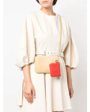 Jil Sander ロゴレタリング レザー クロスボディバッグ - サムネイル2