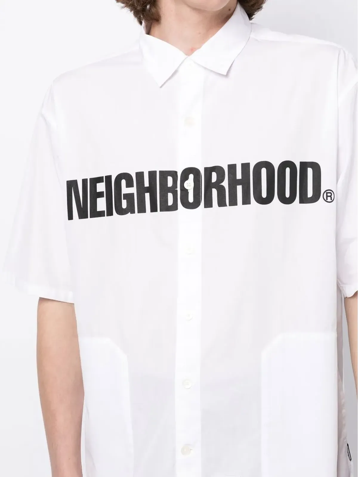 Neighborhood Trad Shirt White - 画像5