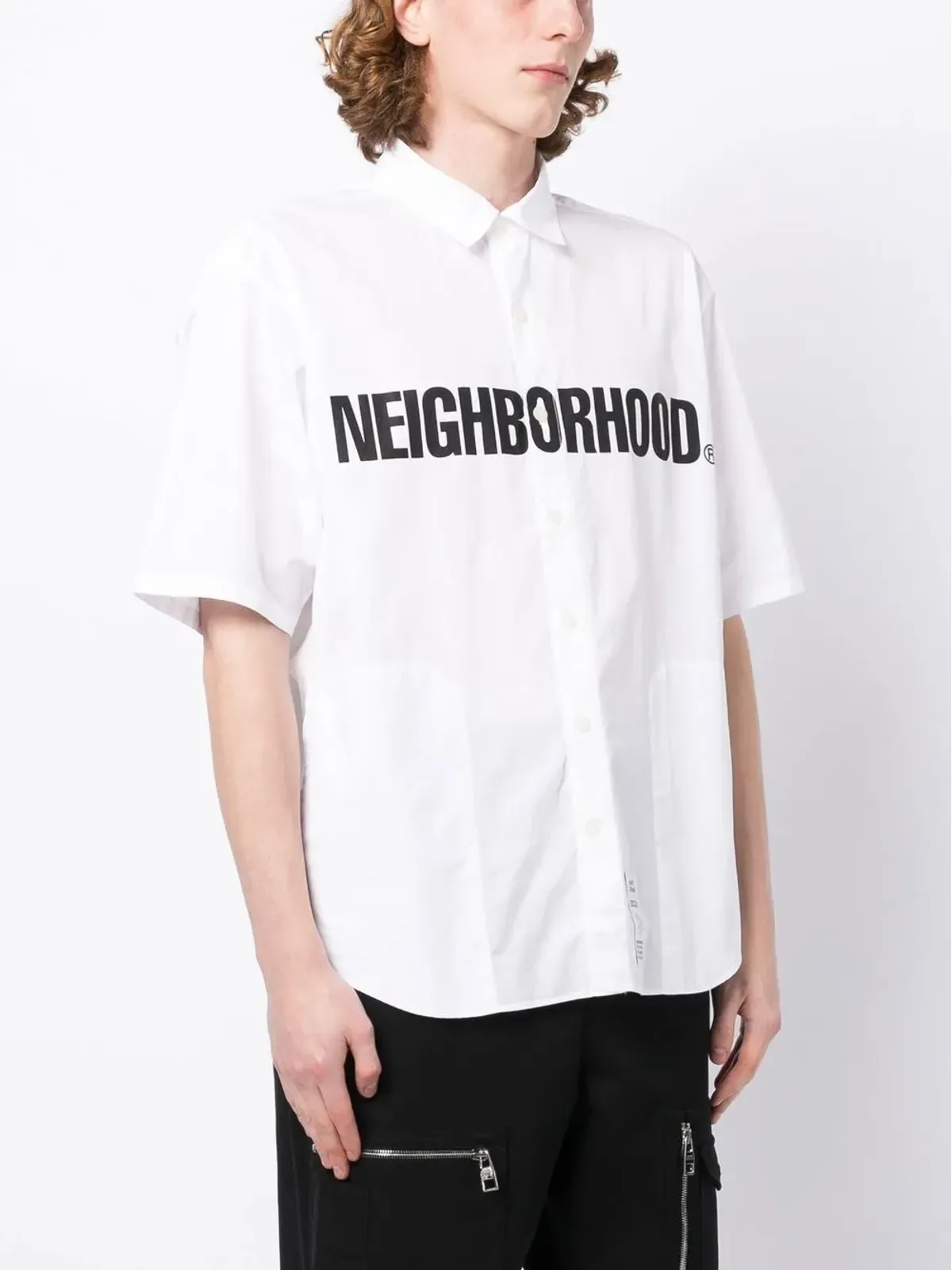 Neighborhood Trad Shirt White - 画像3