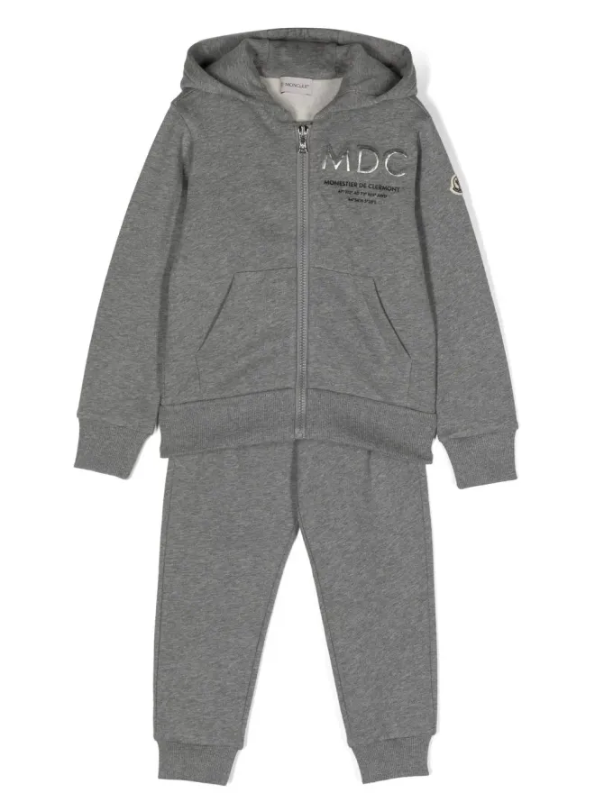 Moncler Enfant Moncler Enfant エンブロイダード ロゴ トラックスーツの商品画像