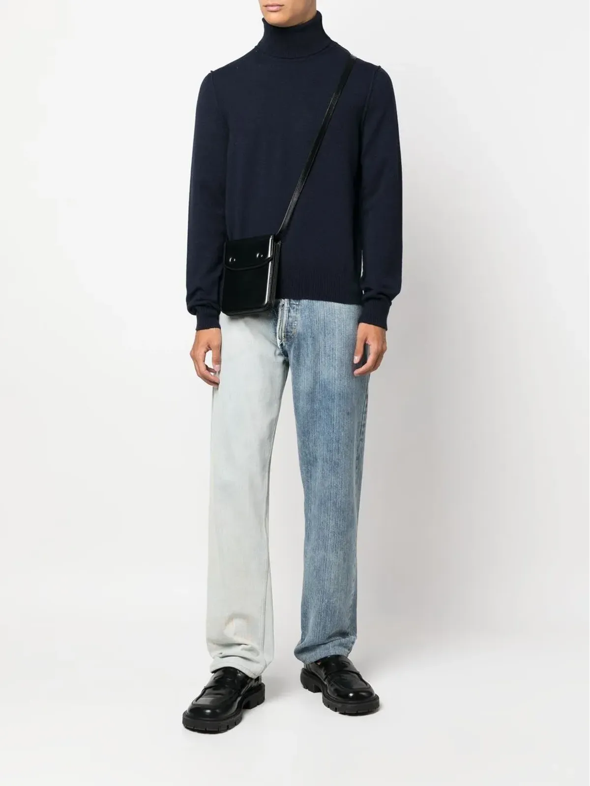 Maison Margiela ハイネックカシミヤセーター - 画像2