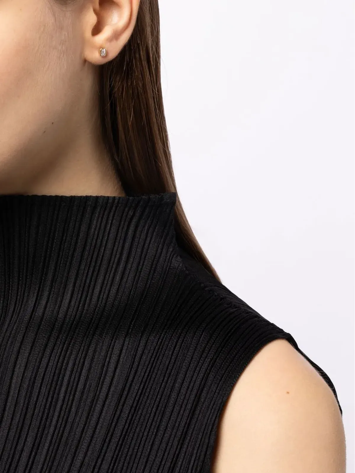 Lizzie Mandler Fine Jewelry ミニダイヤモンドスタッドピアス - 画像2