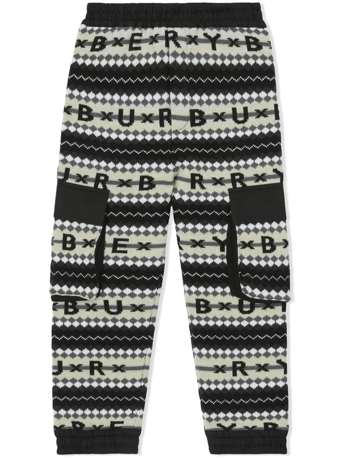 Burberry Kids フェアアイル ウール トラウザー - 画像1
