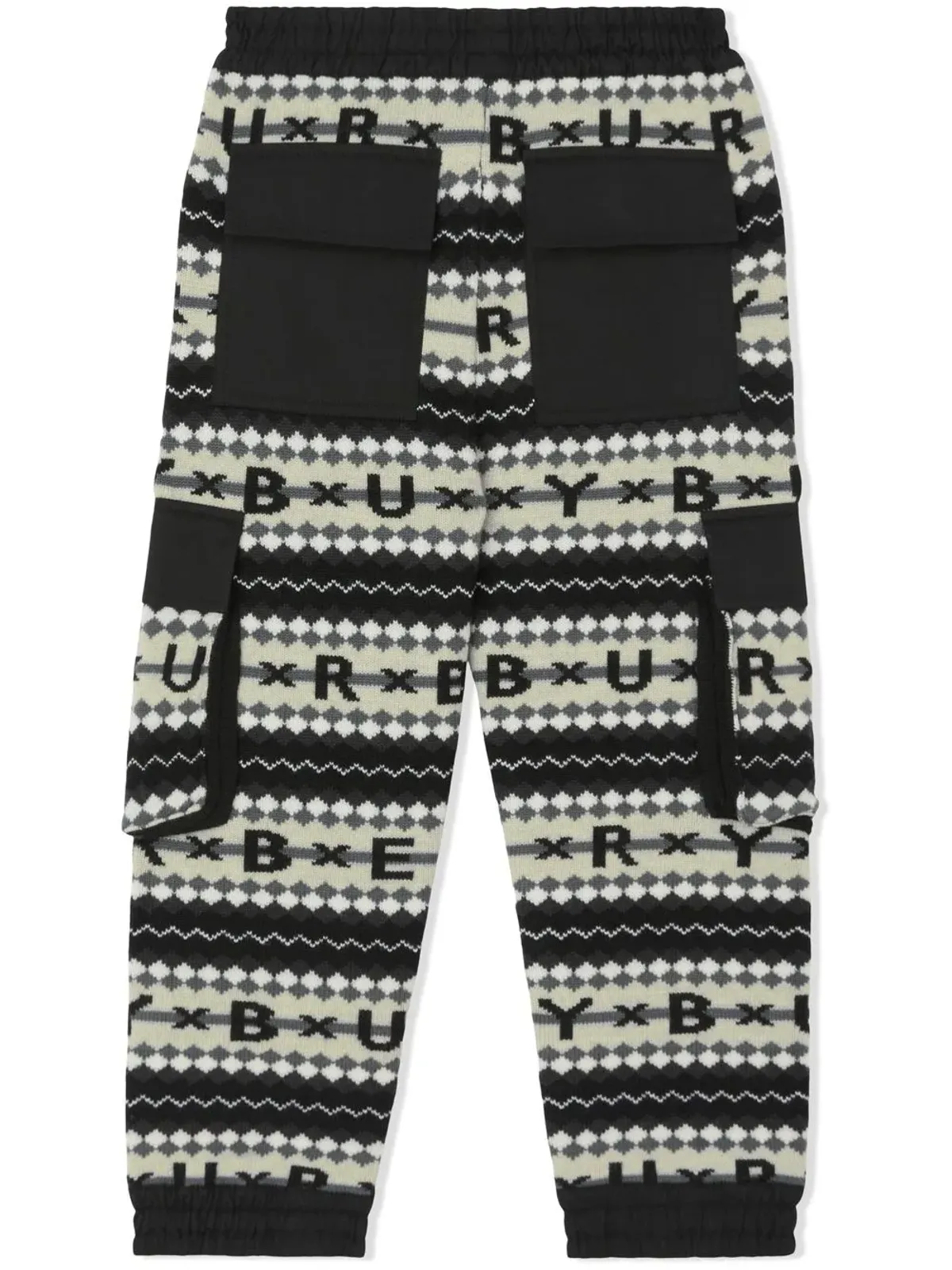 Burberry Kids フェアアイル ウール トラウザー - 画像2